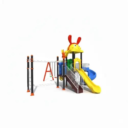 مجموعة الزحاليق والمراجيح المتعددة متوسطة الحجم