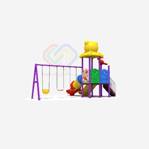 مجموعة الزحاليق والمراجيح متوسطة الحجم