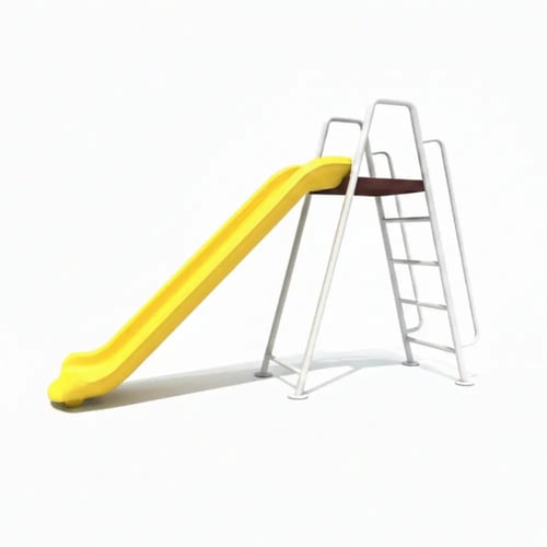 زحليقة كبيرة بلاستيكية بسلم