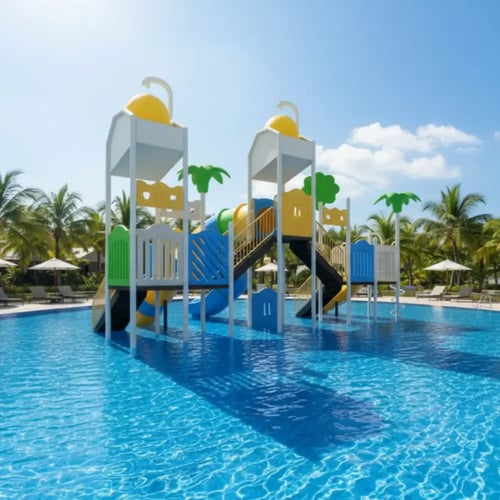 مجموعة الزحاليق المائية الضخمة