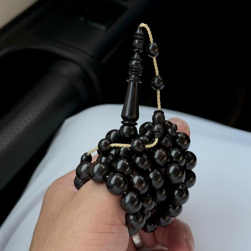 سبحة خشب الابنوس