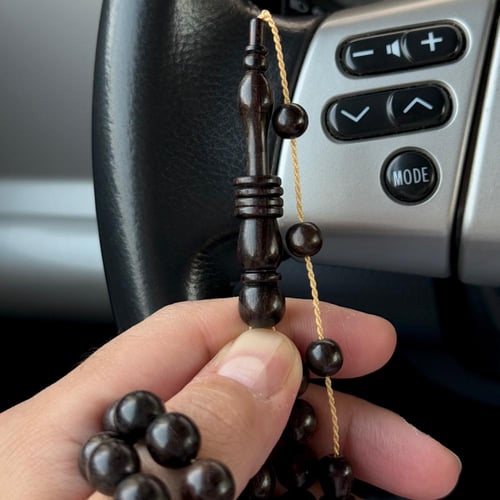 سبحة خشب الأبنوس