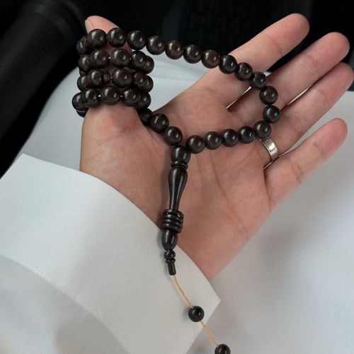 سبحة خشب الأبنوس