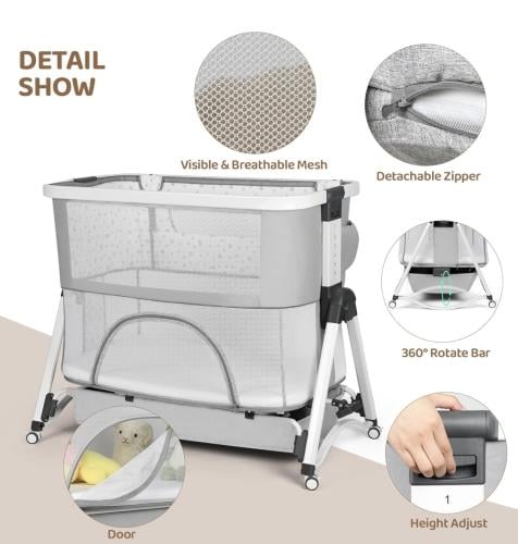 سرير الطفل next to me