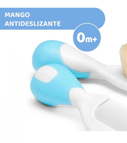 فرشاة ومشط من شيكو - ازرق فاتح