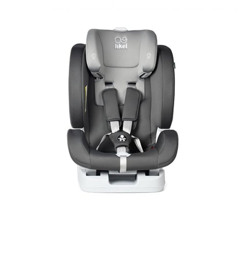 جيكل- كرسي السيارة للأطفال أيزوفت آب جو- رمادي