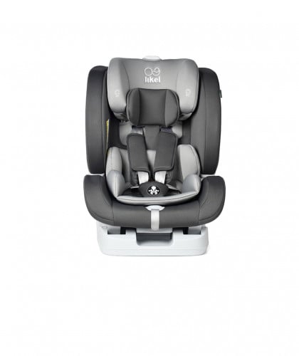جيكل- كرسي السيارة للأطفال أيزوفت آب جو- رمادي