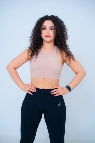 صدرية لولي اللون البيج