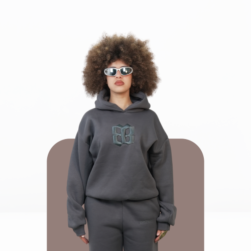 GSM Gray Hoodie and pants set