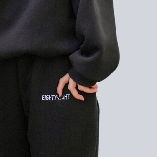 GSM Black Hoodie and pants set