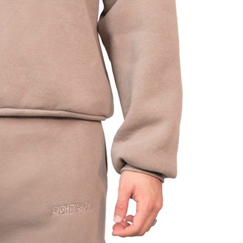 GSM Beige Hoodie and pants set