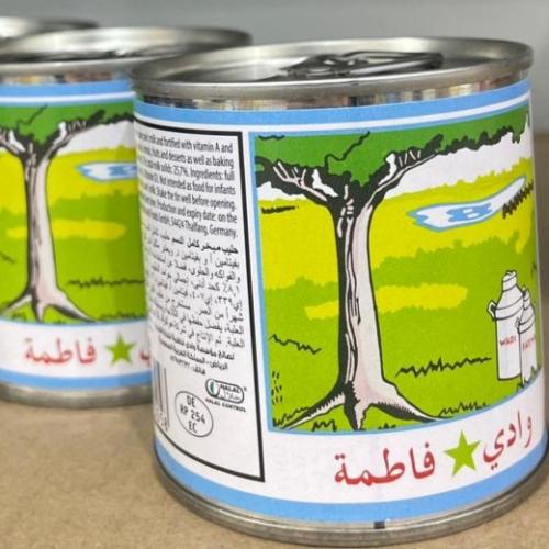 حليب مبخر وادي فاطمه 170جرام