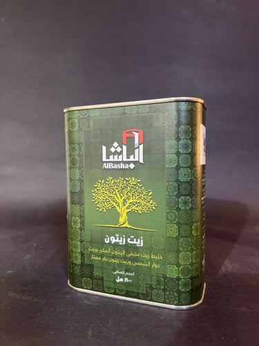 الباشا زيت زيتون خليط متبقي الزيتون المكرر800مل