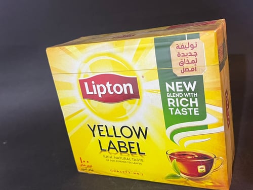 شاي ليبتون 100كيس علاقي