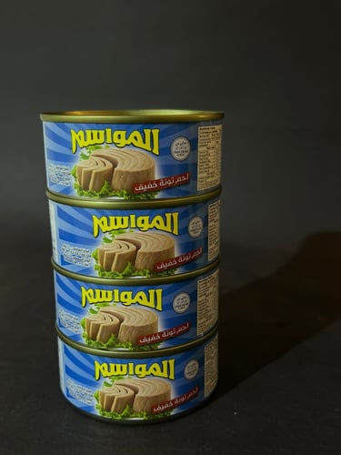 المواسم تونة قطع خفيف حجم كبير (عرض خاص 4 حبات )