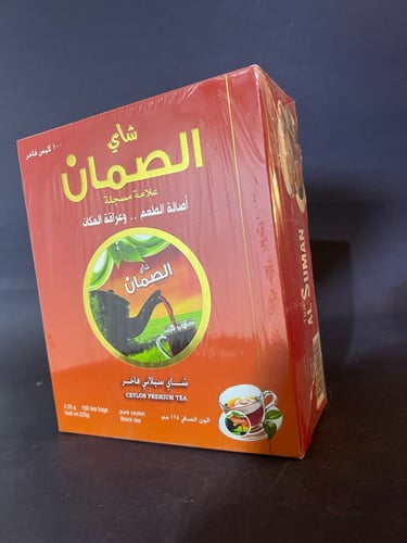 شاي الصمان 100كيس علاقي
