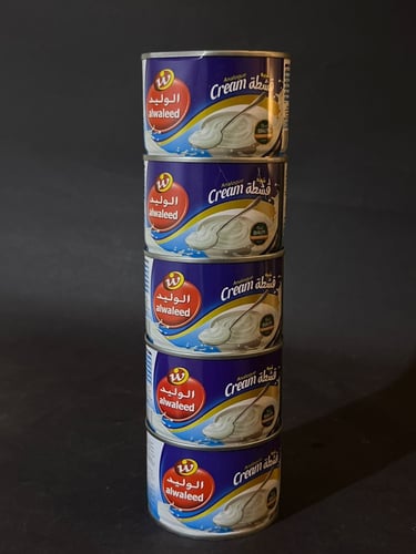 الوليد شبية القشطة 155جم(عرض خاص 5 حبات )