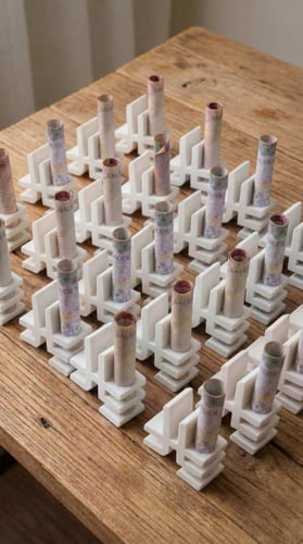 10 حبات توزيعات بشكل الريال