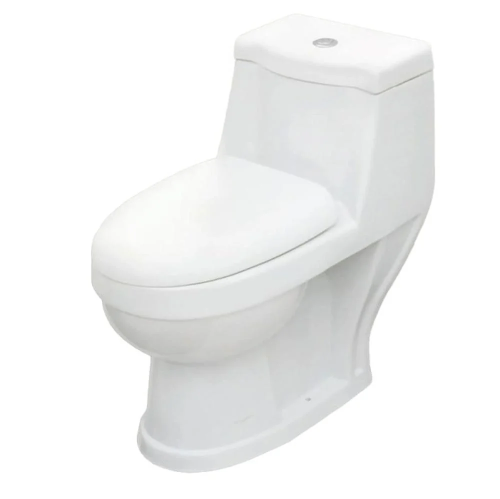 كرسي حمام إفرنجي نجمة ابيض و بيج 25 سم | بورسلينا...