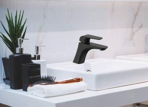 خلاط مغسله بمقبض فردي من هيسانيت إيليت، صنبور مثبت...