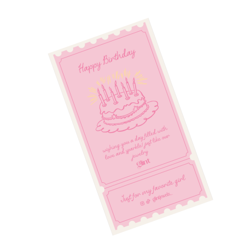 كرت اهداء يوم ميلاد