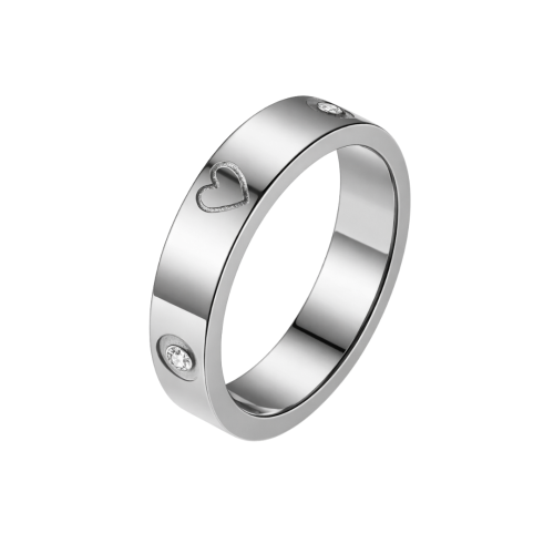 خاتم Love فضي