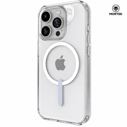 كفر GEAR4 Crystal Palace Snap شفاف ماق سيف مع حماية D3O لجهاز [ iphone 15 Pro]