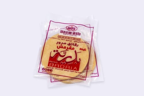 دائري : ابيض مقرمش- كارتون ( ١٠ مغلف * ٣٠٠ جرام)