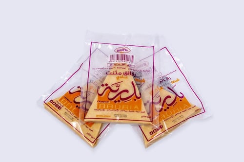 مثلث : ابيض عادي - كارتون ( ١٠ مغلف * ٣٠٠ جرام)