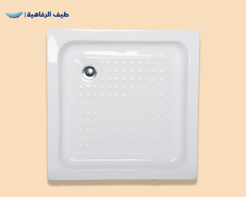 Square shower tray 80 × 80