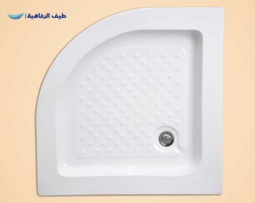 Corner shower tray 80 × 80