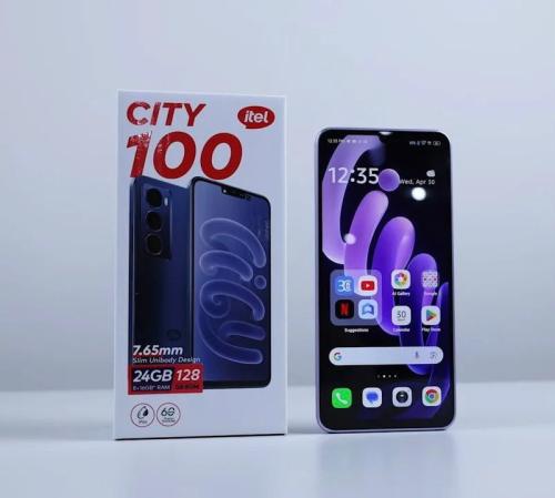 جوال هاتف itel City 100 الذكي باللون الأزرق البحري...