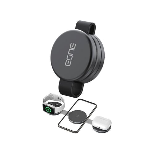 شاحن مغناطيسي لاسلكي 3 في 1 من Eone. متوافق مع Qi2...