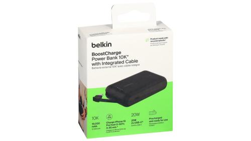 بنك طاقة Belkin BoostCharge Power Bank 10K مع كابل...