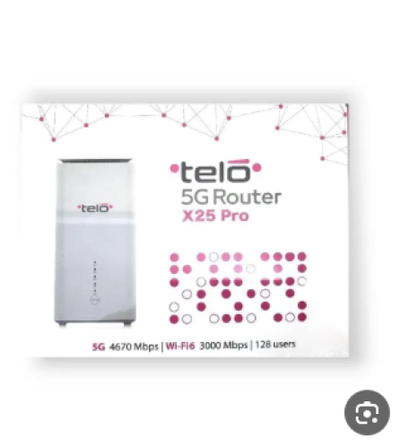 راوتر ثابت منزلي جميع الشبكات تيلو 5G X25 برو (tel...