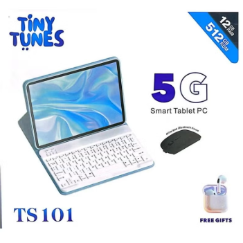 جهاز كمبيوتر لوحي ذكي Tiny Tunes TS101 5G بسعة تخز...