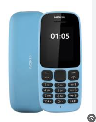 جوال هاتف نوكيا Nokia 105 4G باللون الاسود شريحتين...