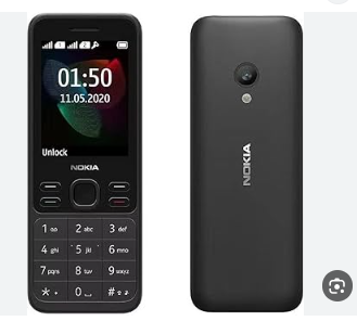 هاتف Nokia 150 المميز باللون الأسود.