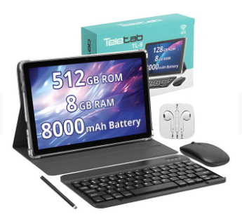 تابلت Teletab TL-4، وهو جهاز لوحي متكامل يأتي مع م...