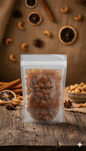 لوز محمّص بالليمون