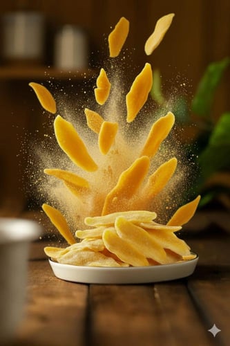 مانجا مجففة بالتبريد