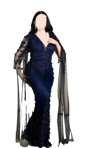فستان سهرة راقٍ