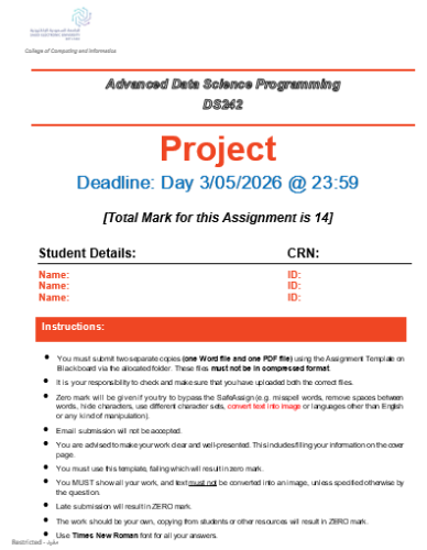 DS242 project