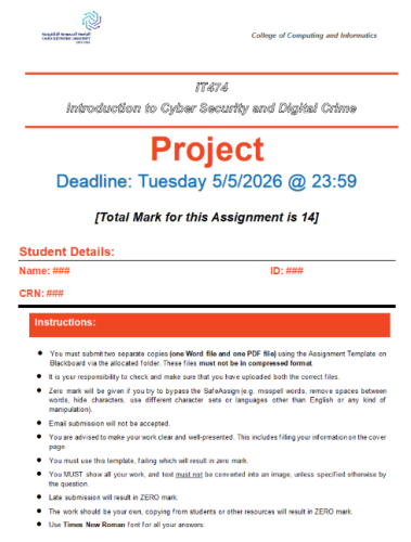 IT474 project