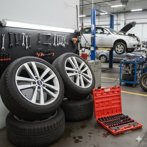 طقم وصلات وحبات 43 قطعة - مقاس 1/2 بوصة (M-4)