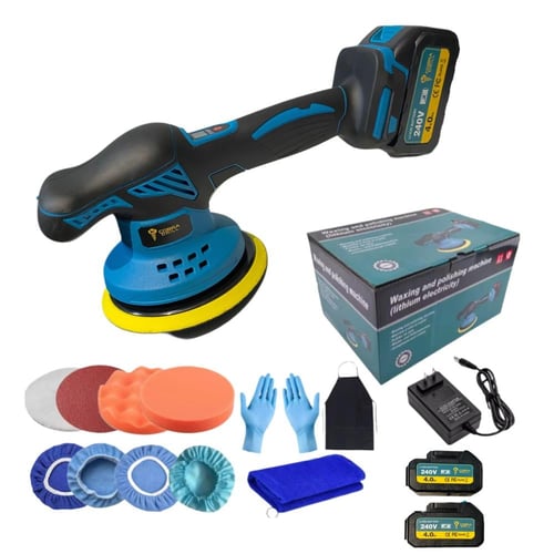 مكينة تلميع سيارات (بولش) لاسلكي - 11000 دورة (D-3...