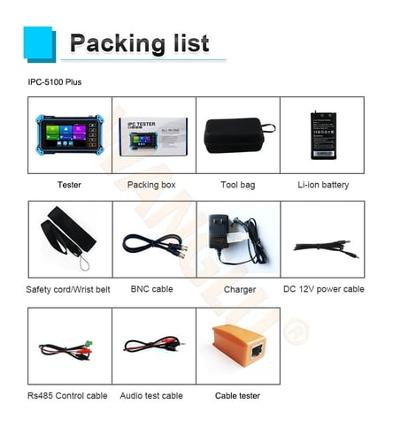 جهاز فحص الدوائر التلفزيونية Cctv تستر الكل في واح...