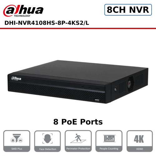 DHI-NVR4108HS-8P-4KS2/L