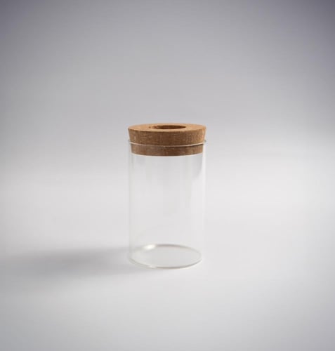 بلورة زجاجية