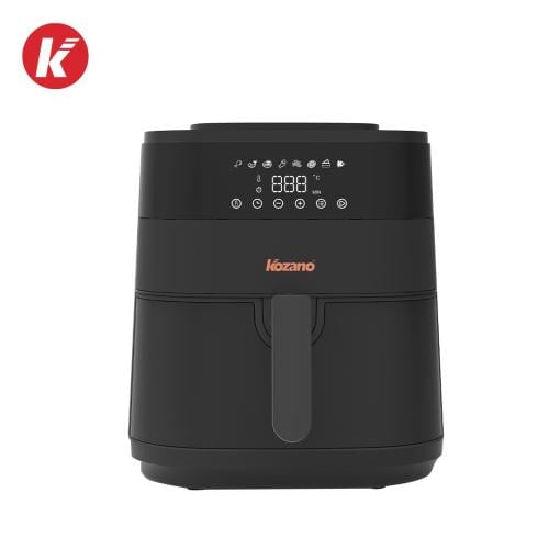 قلاية هوائية كهربائية كوزانو، 8 لتر، 2000 واط- اسو...